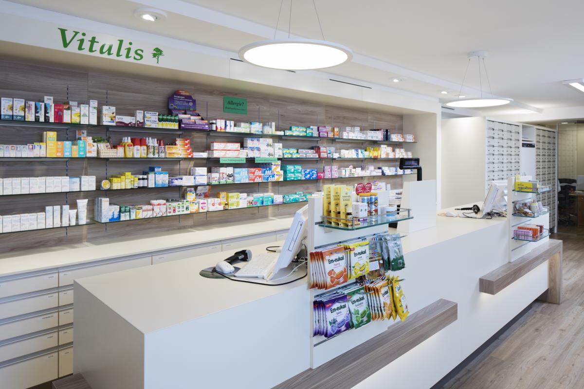 Vitalis Apotheke Kaltern Klinger Apothekenbau